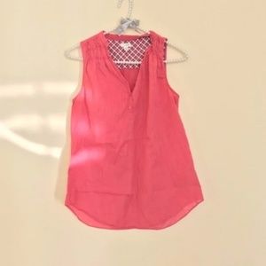 Odille Blush Sleeveless Top Tank